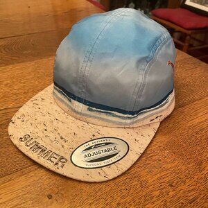 Men's Yupoong Summer Beach Themed Promo 4-Panel Hat Cap